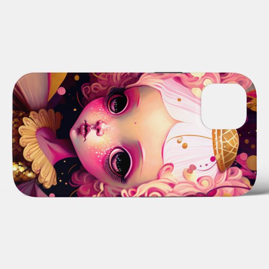 Pink Fairy Fantasy Art Case-Mate iPhone Hülle (Rückseite (Horizontal))