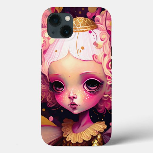 Pink Fairy Fantasy Art Case-Mate iPhone Hülle (Rückseite)
