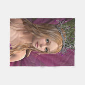 Pink Fairy Fleecedecke (Vorderseite (Horizontal))