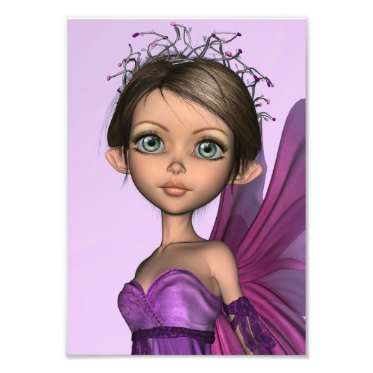Pink Fairy Fotodruck (Vorne)