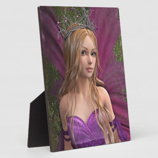 Pink Fairy Fotoplatte (Seite)