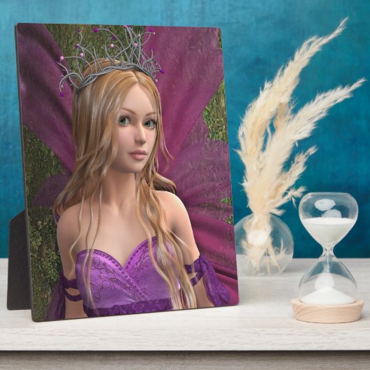 Pink Fairy Fotoplatte (Seite)