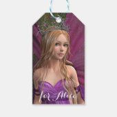 Pink Fairy Geschenkanhänger (Vorderseite)