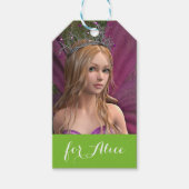 Pink Fairy Geschenkanhänger (Vorderseite)