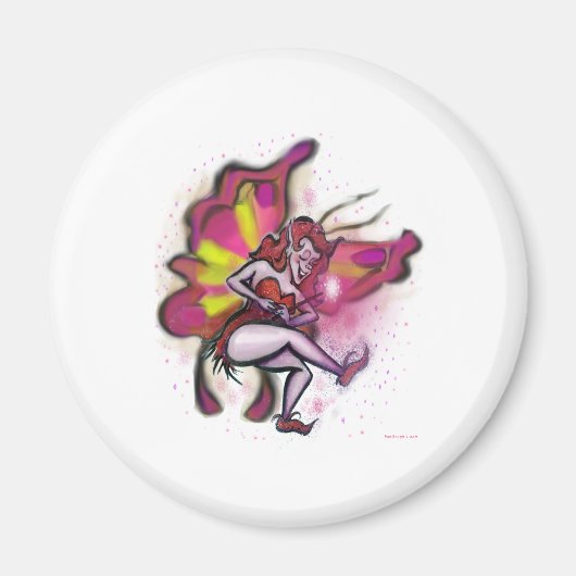 Pink Fairy Magnet (Vorne)