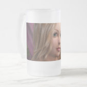 Pink Fairy Mattglas Bierglas (Vorderseite Links)