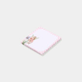 Pink Fairy Memo Pad - Bezaubernde Note Post-it Klebezettel (angewinkelt)