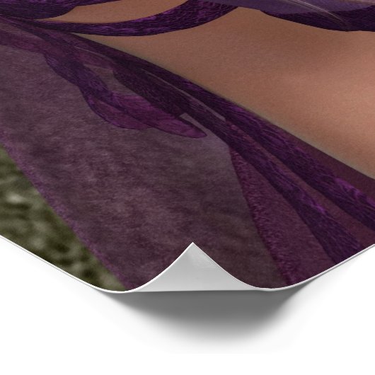 Pink Fairy Poster (Ecke)