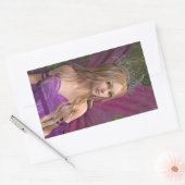 Pink Fairy Rechteckiger Aufkleber (Umschlag)