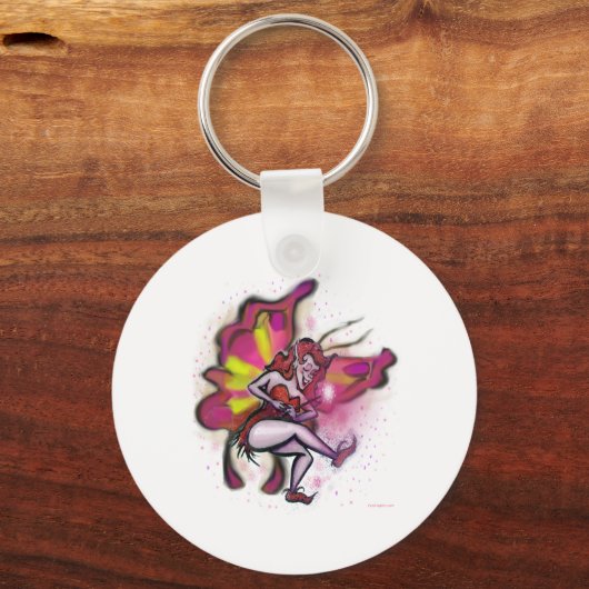 Pink Fairy Schlüsselanhänger (Vorderseite)