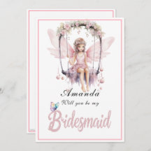 Pink Fairy Swing wird meine Bridesmaid sein