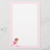 Pink Fairy Valentinstag Briefpapier (Vorderseite)