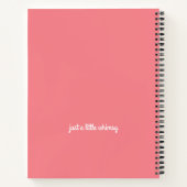 Pink Fairy Write & Zeichn Notebook for Girls Notizblock (Rückseite)