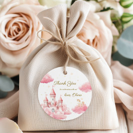 Pink Fairytale Castle Party Girl del Malcantone Geschenkanhänger