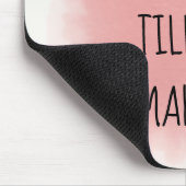 Pink Faith It Mousepad (Ecke)