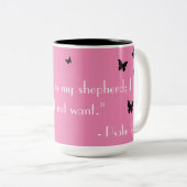 Pink Faith Tasse (VorderseiteRechts)