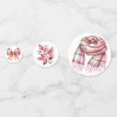 PINK FALL AUTUMENTIERTE POSTEN KONFETTI (Rückseiten)