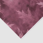 PINK FALL AUTUMN LEAVES SEIDENPAPIER (Ausschnitt)