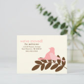 Pink Fall Birds Neue Ankündigungen (Stehend Vorderseite)