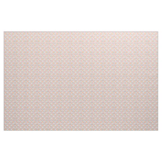 Pink Fall Pumpkin Pattern Stoff (Yard (91,4 cm))