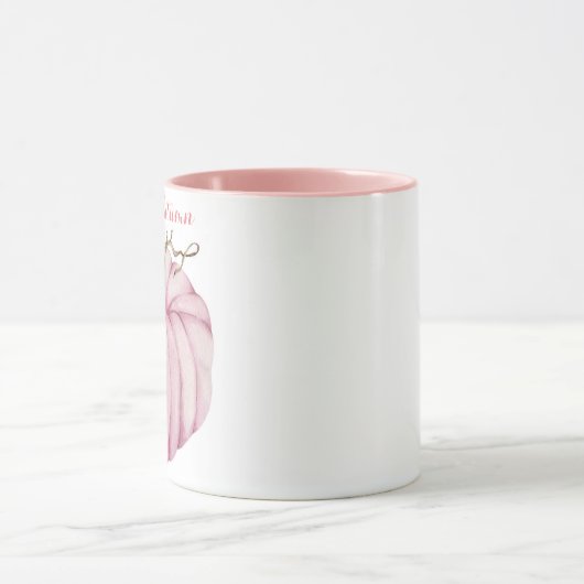 Pink Fall Themed Tasse (Zentrum)