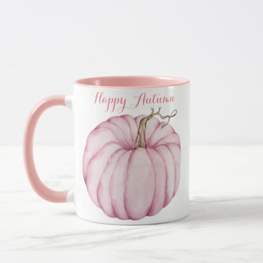 Pink Fall Themed Tasse (Links)