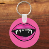 PINK FANGS SCHLÜSSELANHÄNGER (Vorderseite)