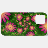 Pink Fantasy Blume Moderne Abstrakte Fraktal Kunst Case-Mate iPhone Hülle (Rückseite (Horizontal))