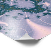 Pink Fantasy Fotodruck (Ecke)