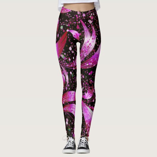 Pink Fantasy Leggings (Vorderseite)