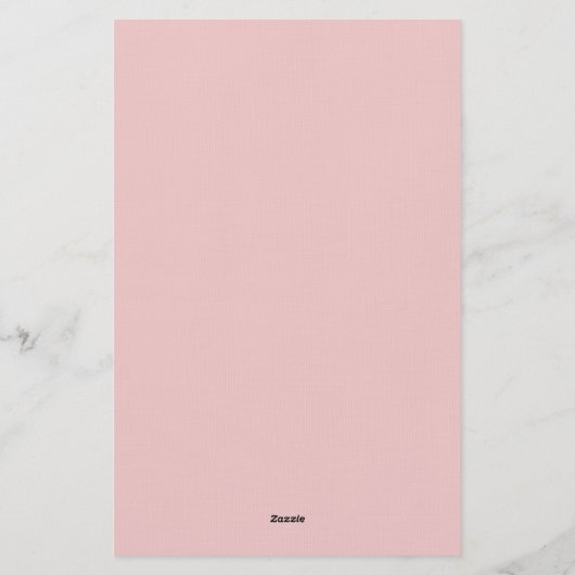 Pink Fantasy Lily Briefpapier (Rückseite)