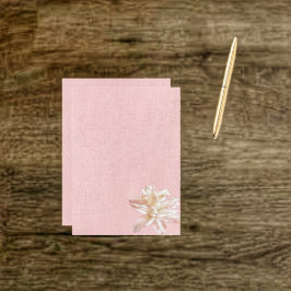 Pink Fantasy Lily Post-it Klebezettel