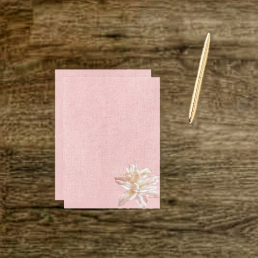 Pink Fantasy Lily Post-it Klebezettel