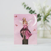 Pink Fantasy Postcard Postkarte (Stehend Vorderseite)