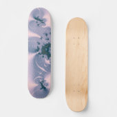 Pink Fantasy Skateboard (Vorderseite)