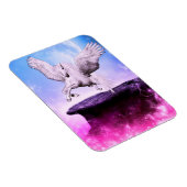 Pink Fantasy Unicorn Magnet (Rechte Seite)
