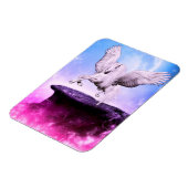 Pink Fantasy Unicorn Magnet (Linke Seite)