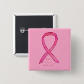 Pink-farbene Buttone der Custo-Kunst Button (Vorne & Hinten)