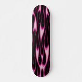 Pink-farbene Skateboard (Vorne)