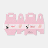 Pink Farm Birthday Party Fevor Box (Girl) Geschenkschachtel (Ungefaltet)