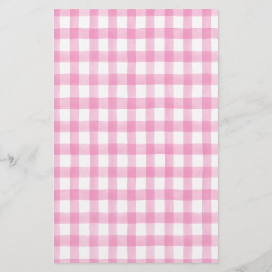 Pink Farm Floral Baby Dusche Bingo Spiel (Rückseite)