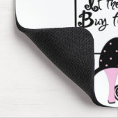 Pink Fashion Mousepad (Ecke)