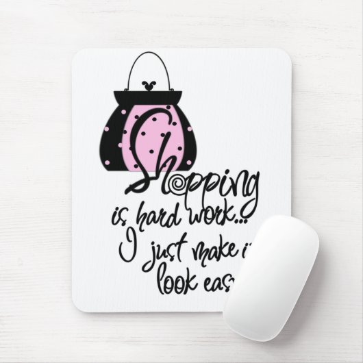 Pink Fashion Mousepad (Mit Mouse)