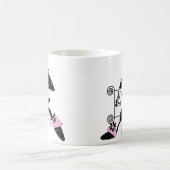 Pink Fashion Tasse (Mittel)