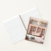 Pink Fashionista Buchabdeckung Inspiration Noteboo Notizblock (Innenseite)