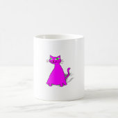 Pink Fat Cat Kaffeetasse (Mittel)