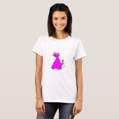 Pink Fat Cat T-Shirt (Vorne ganz)