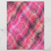 Pink Faux Snakeskin Bulk Scrapbook Paper Pages Flyer (Hinten)