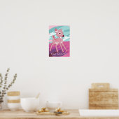 Pink Fawn Poster (Küche)