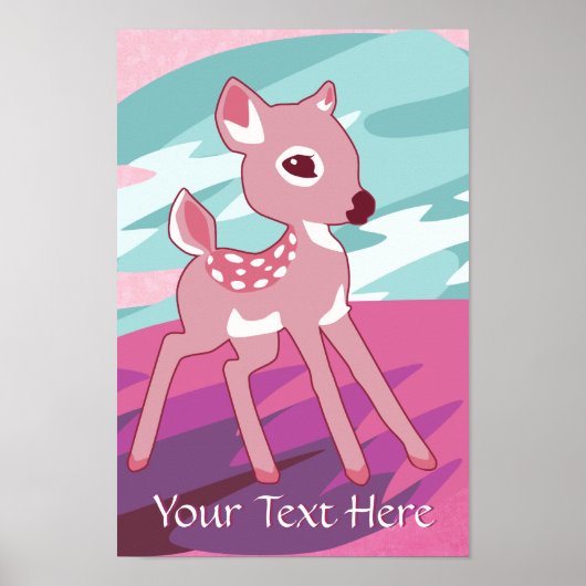 Pink Fawn Poster (Vorne)